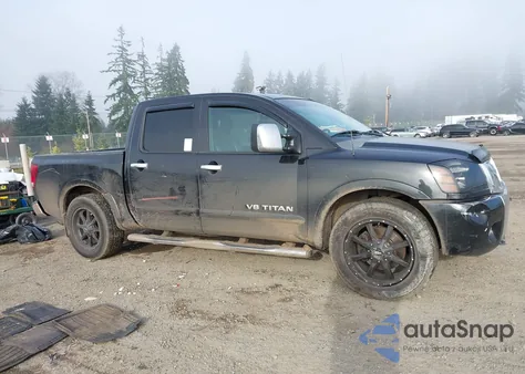 2012 Nissan Titan Sl из США, поврежденный, VIN 1N6BA0ED3CN312836